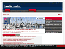 Tablet Screenshot of nordic-market.de